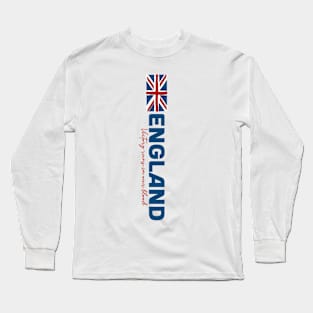 England English Soccer UK United Kingdom Great Britain Long Sleeve T-Shirt